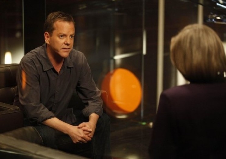 Jack Bauer (Kiefer Sutherland) face à Allison Taylor
