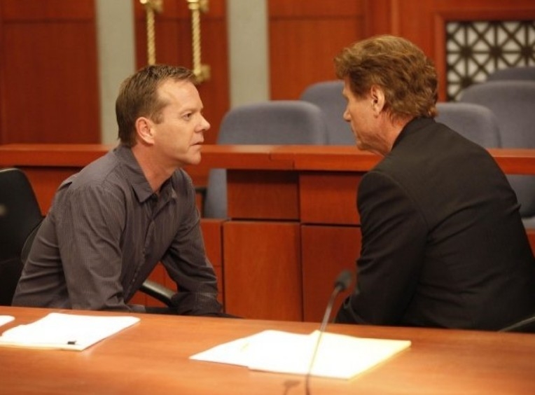 Jack Bauer (Kiefer Sutherland) et Sergei Bazhaev (Jürgen Prochnow)