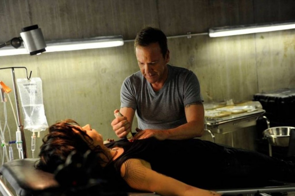Jack Bauer fait son possible pour Chloé O'Brian (Mary Lynn Rajskub)