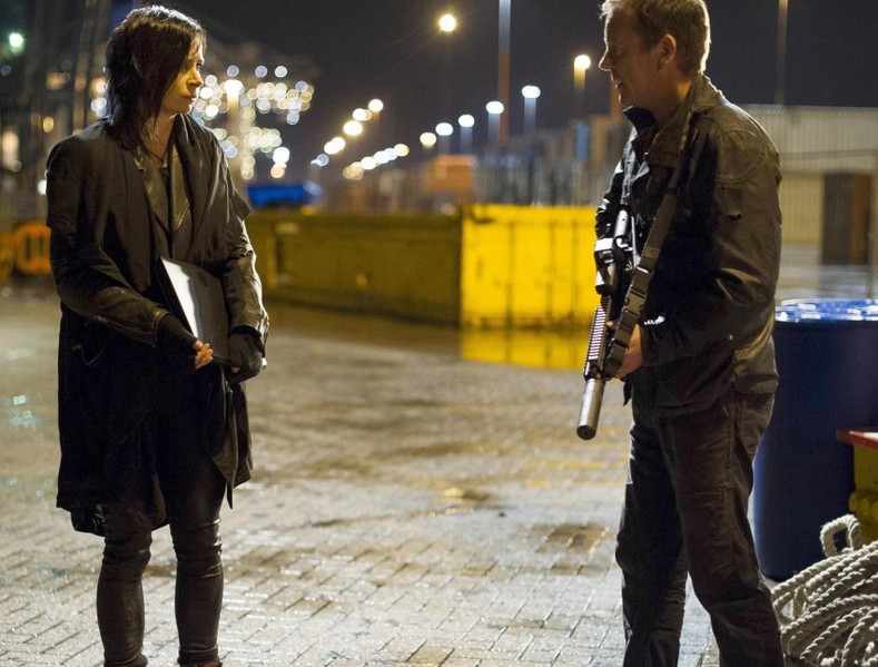 Jack Bauer (Kiefer Sutherland) et Chloé O'Brian (Mary Lynn Rajskub)